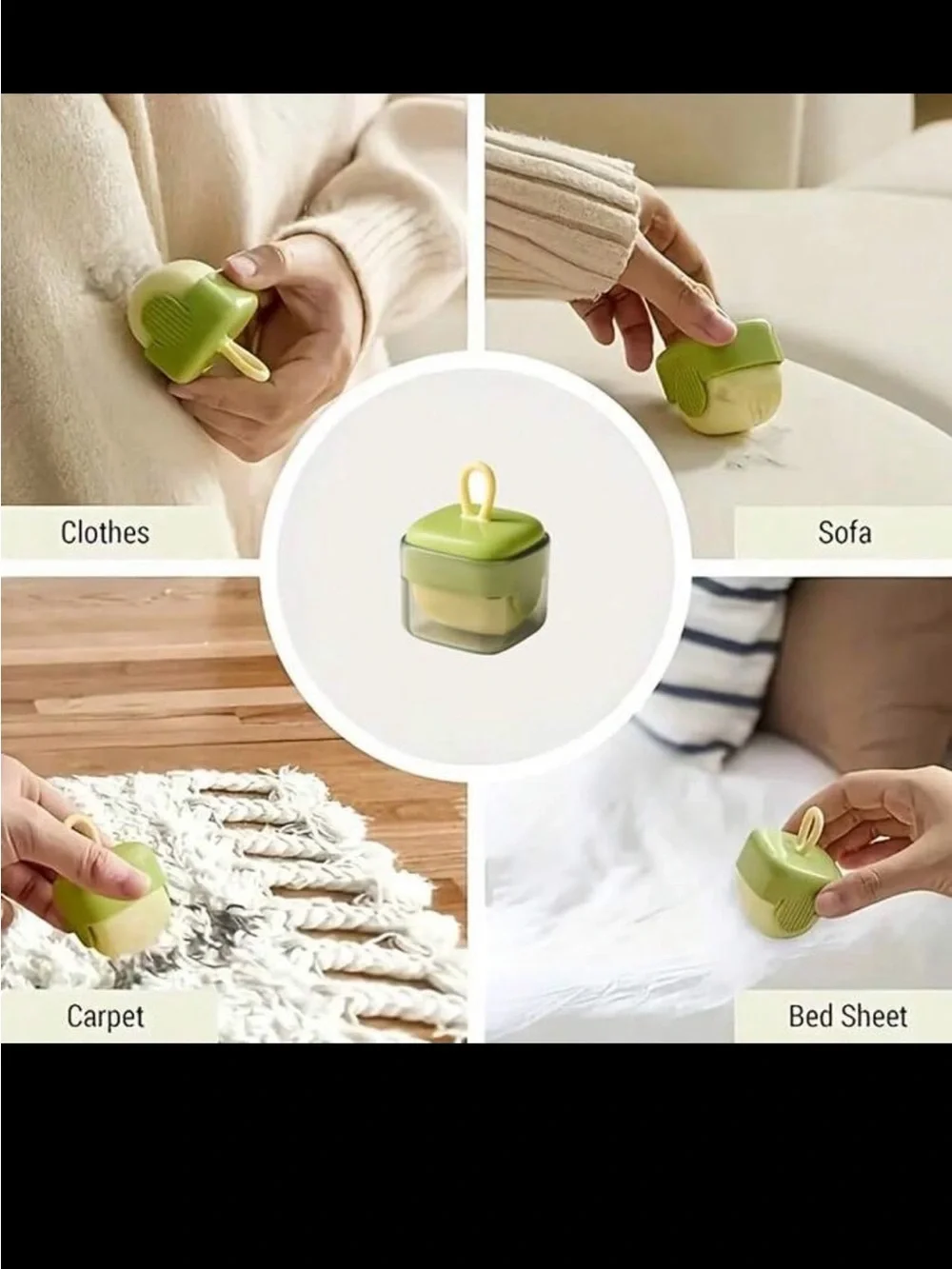 Washable lint removal